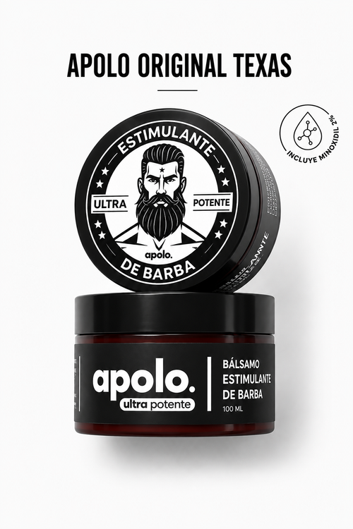 Bálsamo para Crecimiento de Barba Ultra Potente con Minoxidil 20% | 100mL